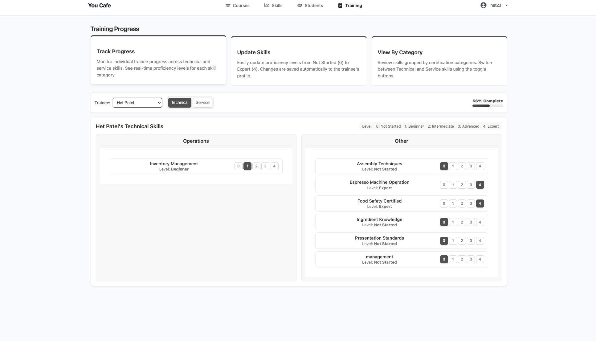 Certification Management System Screenshot 5