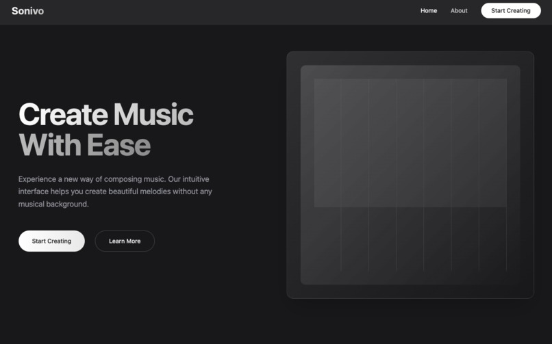 Sonivo - Smart Music Composer Preview 2