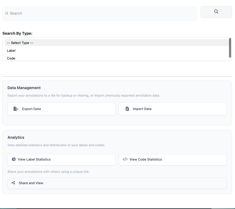 Phraze: LLM's Annotation Tool - Features
