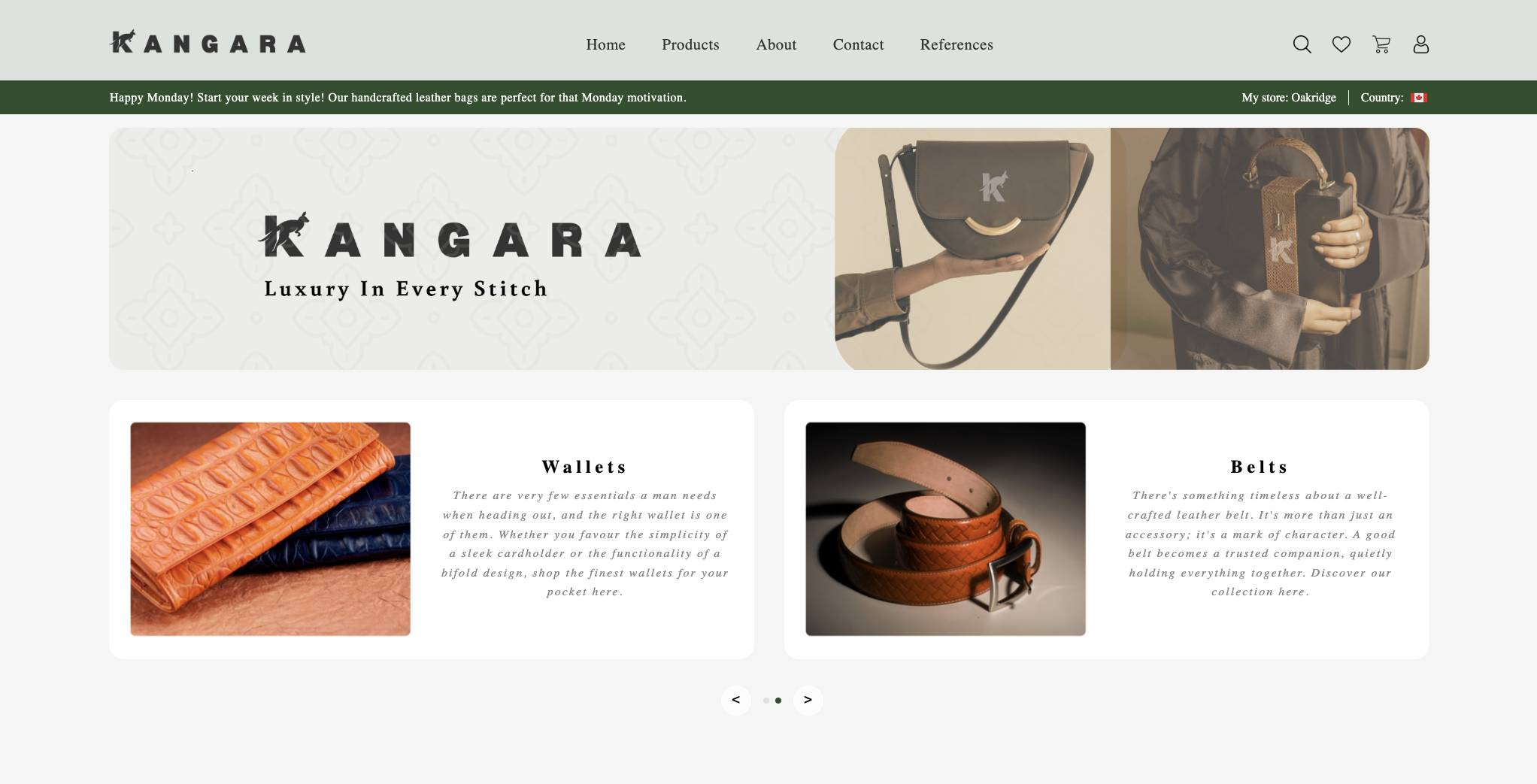 Kangara Ecommerce Frontend Preview 1