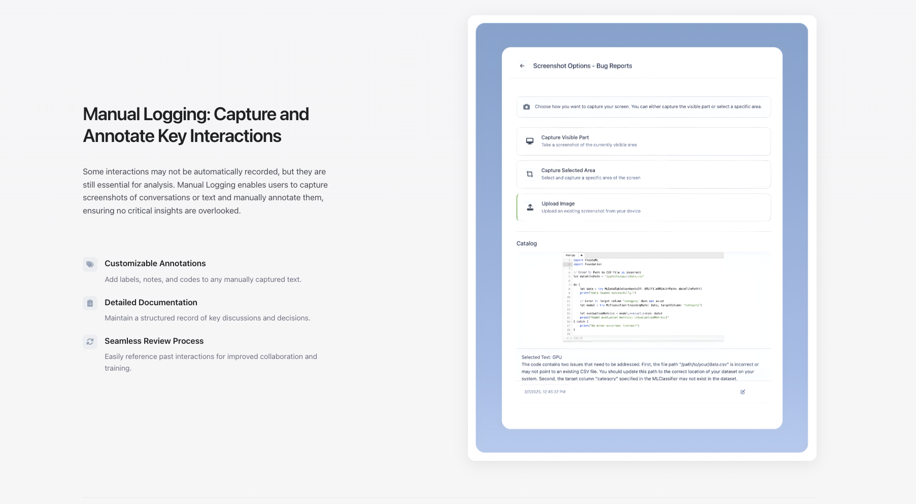 Phraze: LLM's Annotation Tool Screenshot - VV